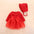 BlossomBreeze Baby Dress - Red / 70