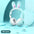Bluetooth 5.0 Stereo Headphones with Call Function and Battery Display Green