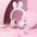 Bluetooth 5.0 Stereo Headphones with Call Function and Battery Display White pink