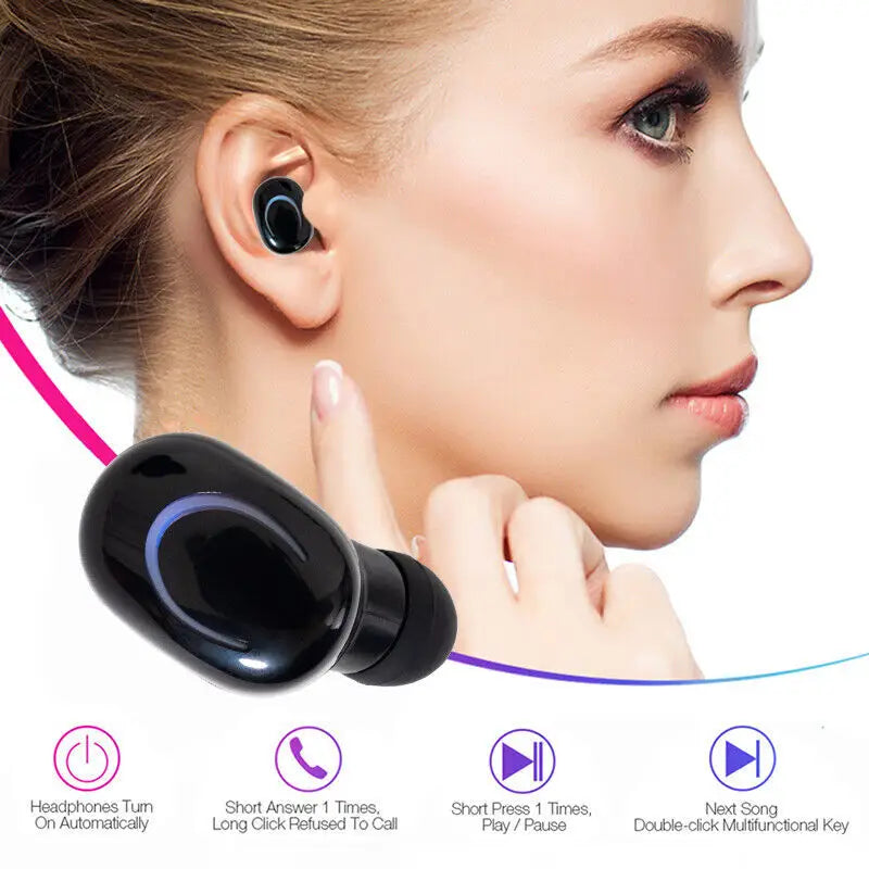 Bluetooth 5.3 In Ear Wireless TWS Sport Headphones with IPX5 Water Resistance W13530966 5