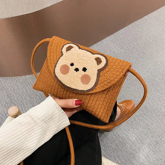 BohoBear Woven Envelope Shoulder Bag