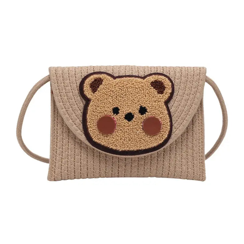 BohoBear Woven Envelope Shoulder Bag
