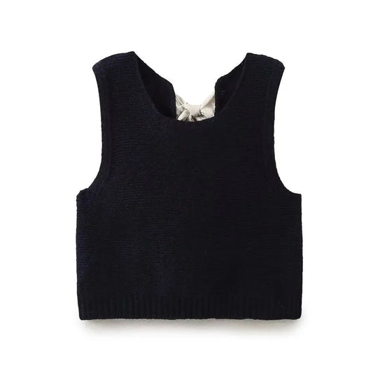 BreezyBow: Women’s Hollow Out Sweater Vest