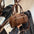 Brown Medium Soft PU Crossbody Bag Suitcase Style - Brown