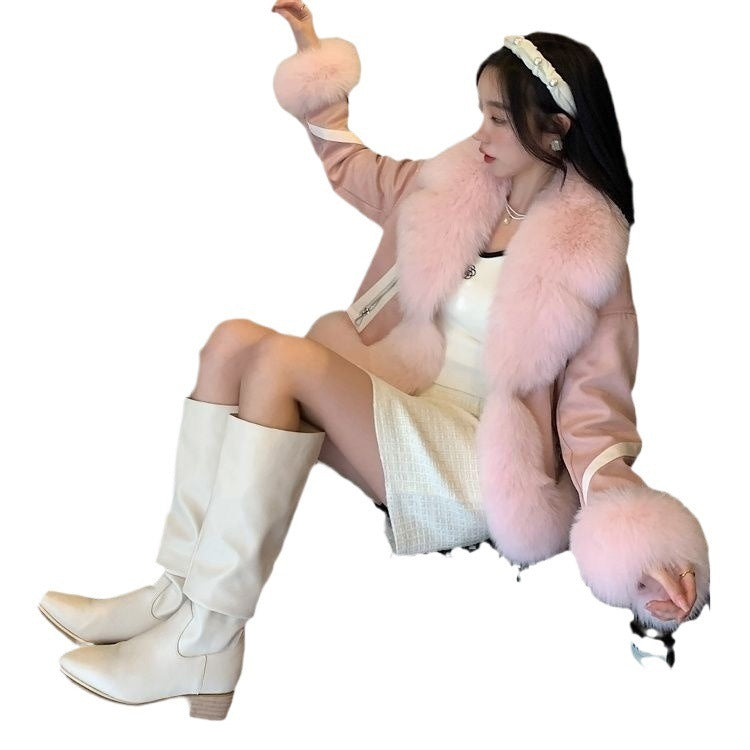 Cozy Chic Women's Winter Fur Coat - LauBelle Brand