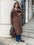 Luxe Lapel Cotton Coat – Warm, Casual, Lace-Up Winter Wear - LauBelle Brand