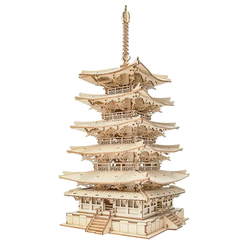 Wooden Model Kit 275 Pieces for Ages 14 and Up