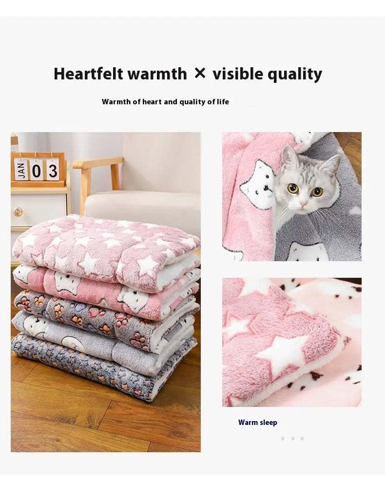 Assorted Decorative Animal and Star Pattern Mats in Multiple Colors