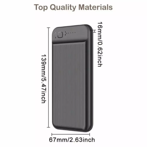 USB Charger with 4 Ports Slim Portable Design