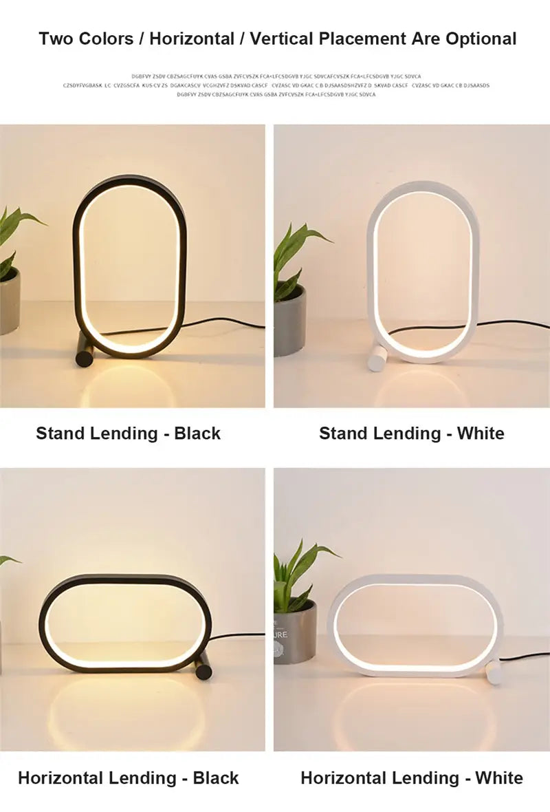 Seiko Iron LED Lamp with Elegant Minimalist Design