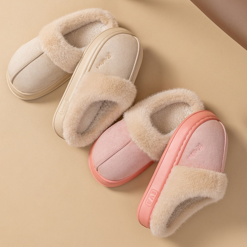 CuddlePaws: Unisex Cozy Cotton Indoor Slippers - LauBelle Brand