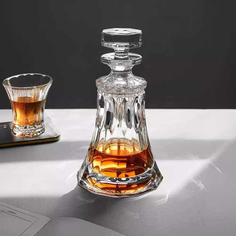 Imported Crystal Glass Foreign Wine Brandy Whisky Wine Bottle Wine Decanter - LauBelle
