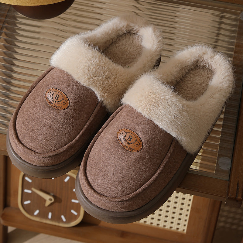 CozySuede Women’s Indoor Plush Winter House Slippers - LauBelle Brand