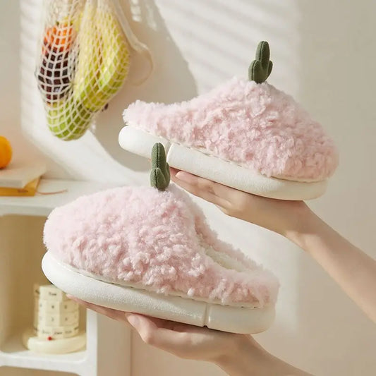 CactiCuties: Adorable Girls’ Slippers