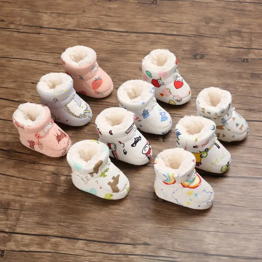 Cartoon Cozy Toddler Shoes