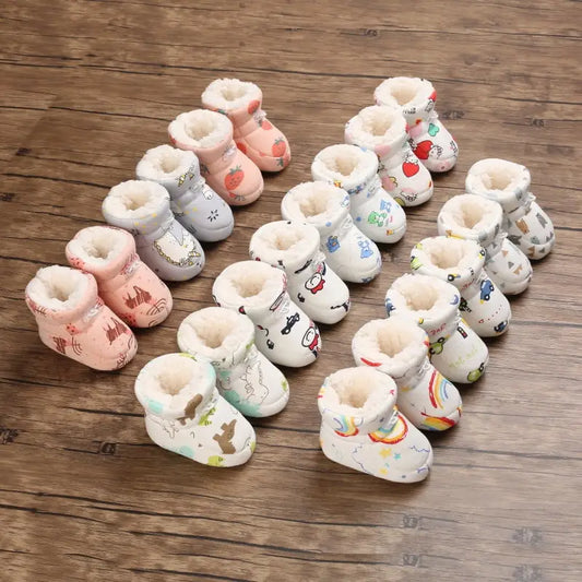 Cartoon Cozy Toddler Shoes