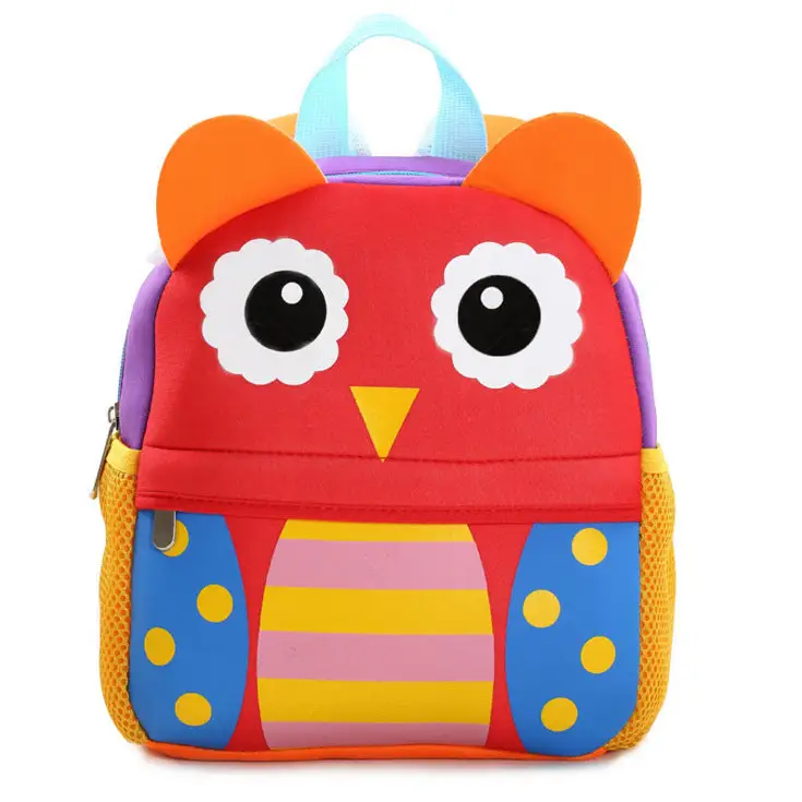 Cartoon Diver School Bag - E