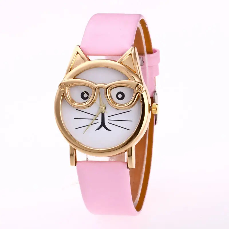 Cartoon Kid Watch - Pink