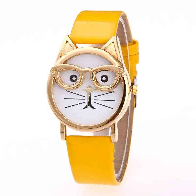 Cartoon Kid Watch - Yellow