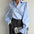 ChicFlare: Women's Elegant Bell Sleeve Blouse - LauBelle Brand