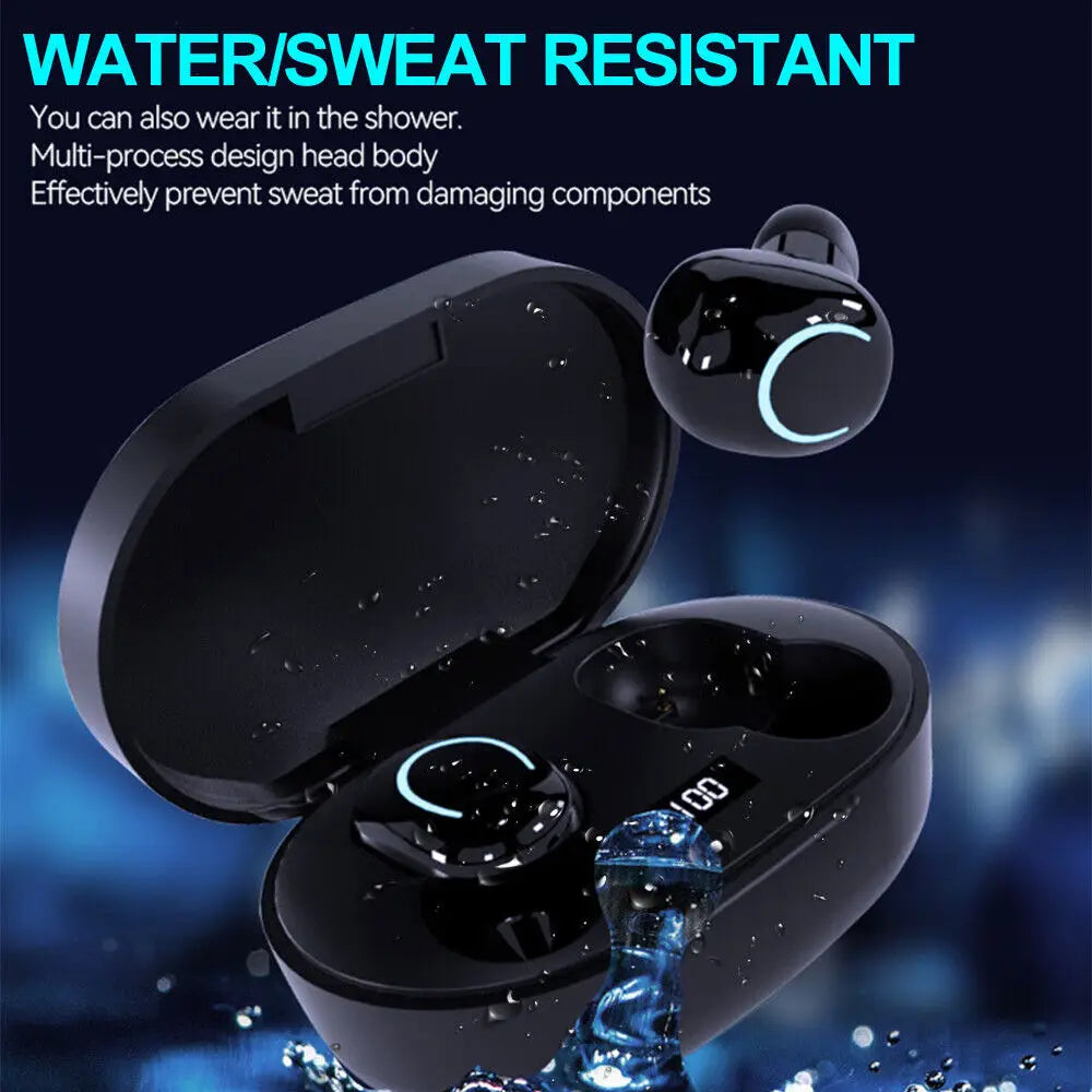 Bluetooth 5.3 In Ear Wireless TWS Sport Headphones with IPX5 Water Resistance