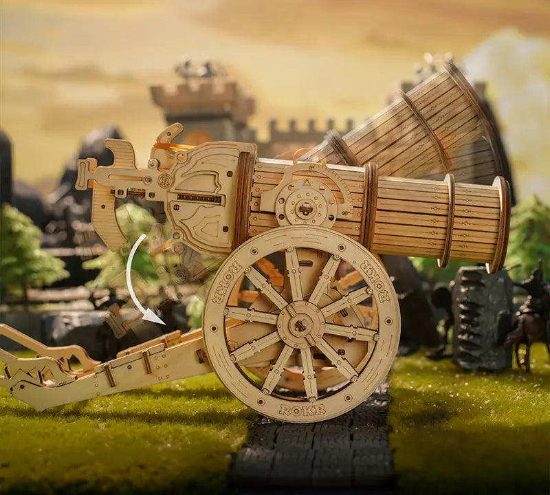 3D Wooden Military Puzzle Model for Ages 12 and Up