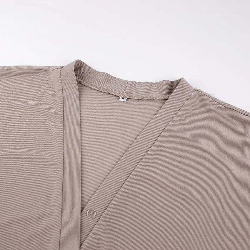 Knitted French Ice Silk Rib Wrap Chest Underwear Comfortable Women’s Pajamas