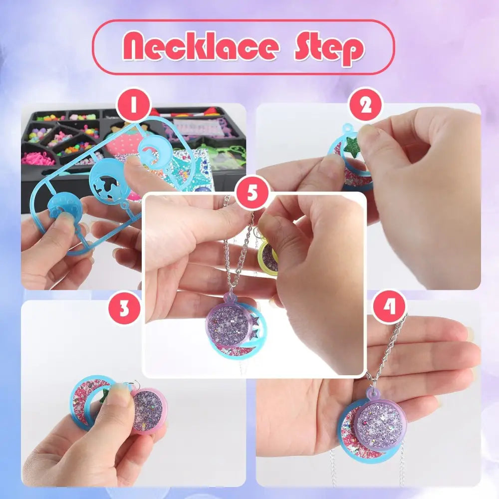 Charms Armband Set für Mädchen Prinzessin Geschenk 5
