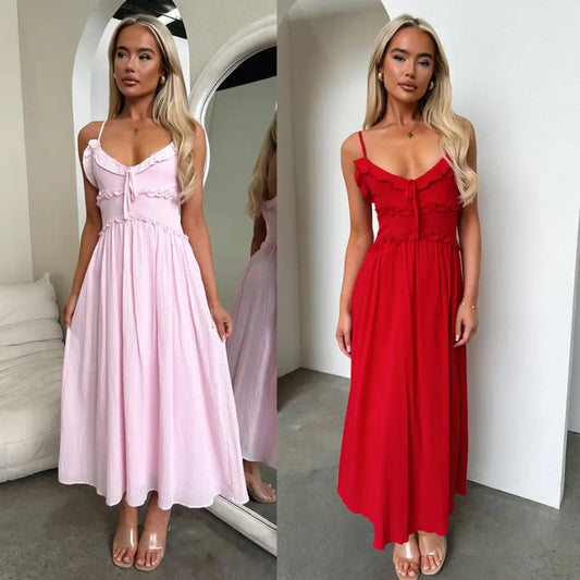Chic Breeze: Women’s Casual Vacation Dress