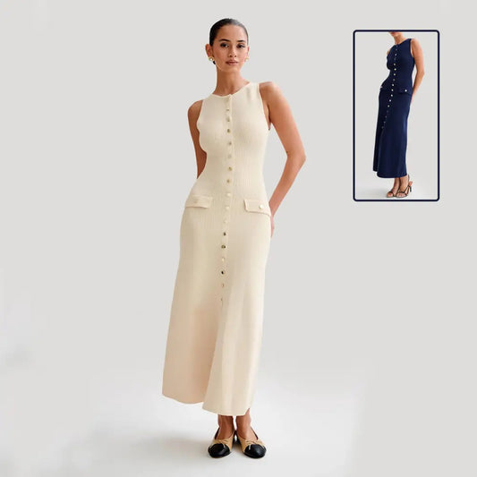 Chic Knit Dress - 4
