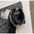 Chic One Shoulder Dumpling Bun - Black