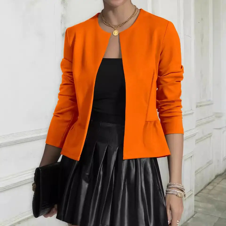 Chic Petite Suit: Autumn Winter Elegance