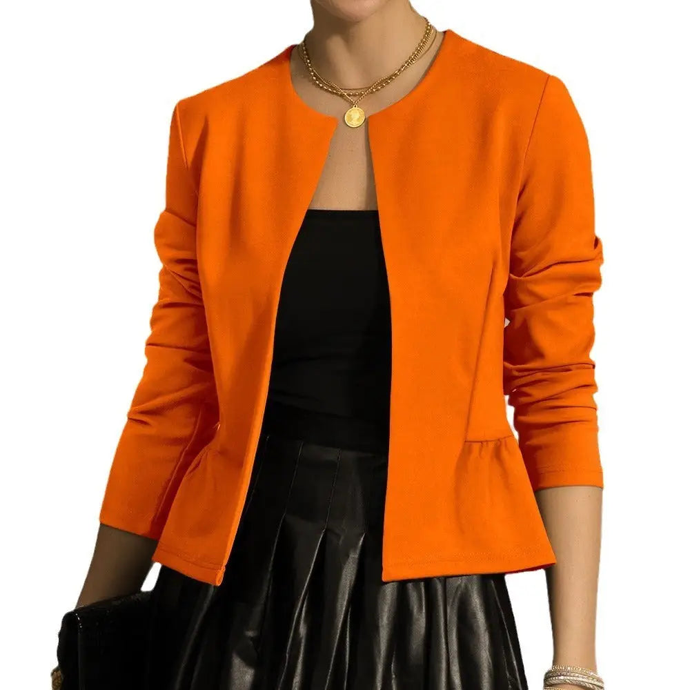 Chic Petite Suit: Autumn Winter Elegance
