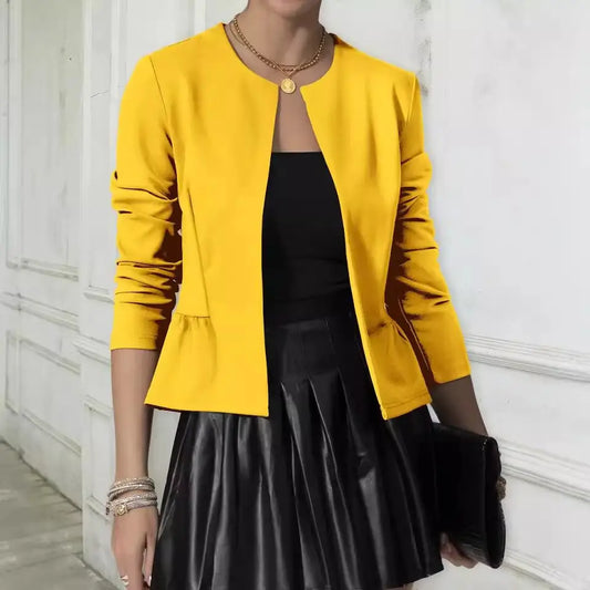 Chic Petite Suit: Autumn Winter Elegance