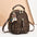 Chic & Versatile Women’s Travel Backpack - Square Coffee
