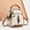 Chic & Versatile Women’s Travel Backpack - Square Material Beige