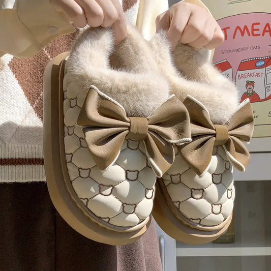 ChicBow Waterproof Cotton Shoes & Bag Winter Set