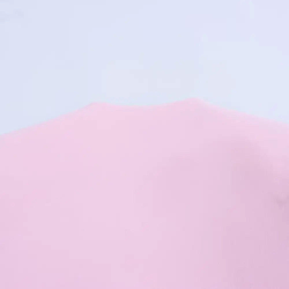 Pink fabric swatch.