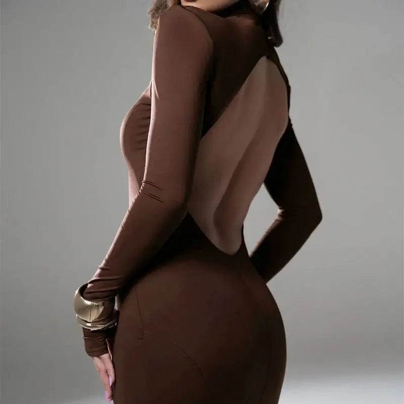 ChicCurve: Backless Skinny Party Dress