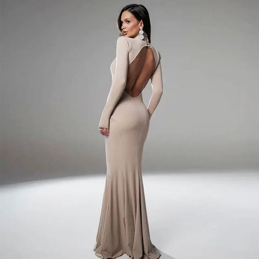 ChicCurve: Backless Skinny Party Dress