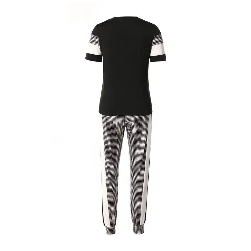 ChicDuo: Trendy Tops & High-Waist Pants Set
