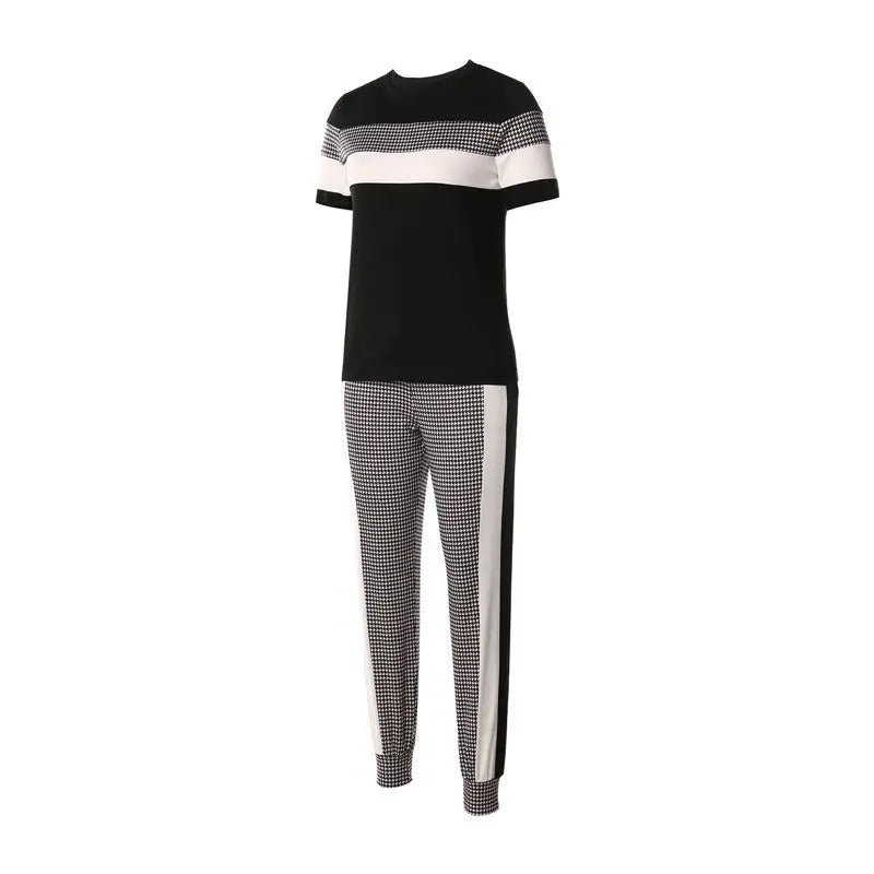ChicDuo: Trendy Tops & High-Waist Pants Set