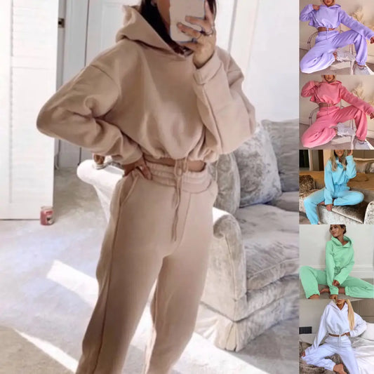 ChicFit: Women’s 2-Piece Jogging Tracksuit Set - 4
