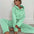 ChicFit: Women’s 2-Piece Jogging Tracksuit Set - Green / S - 4