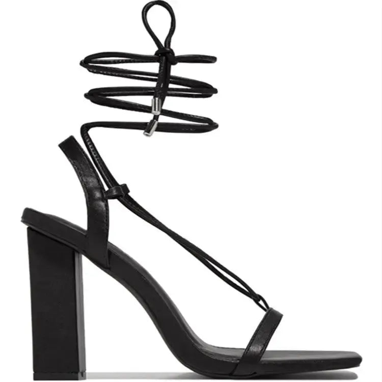 ChicFlex Heels: Ultimate Style & Comfort - Black / 36