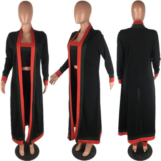 ChicFlex: Women’s 3-Piece Casual Tracksuit Set