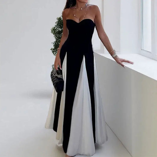 ChicFlow Two-Tone Cami Dress