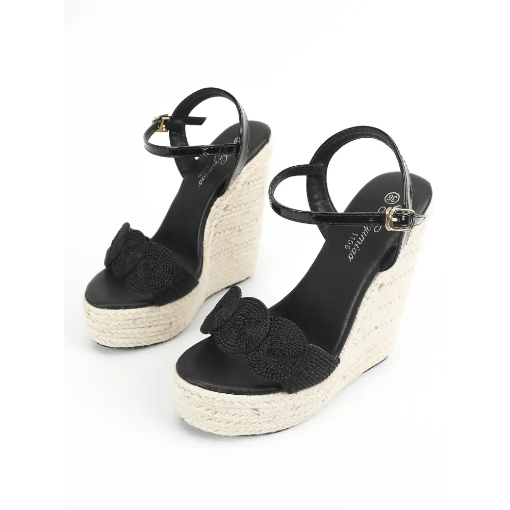 ChicLift: Trendy Wedge Platform Sandals