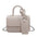 ChicNiche: Women’s Artistry Shoulder Bag - Beige Color Small Size