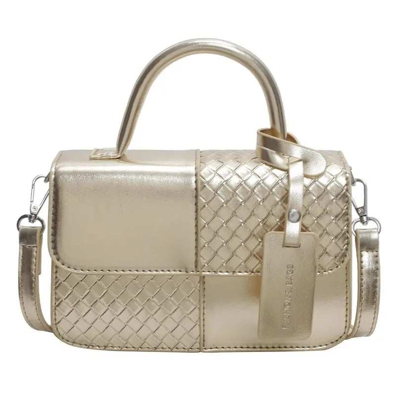 ChicNiche: Women’s Artistry Shoulder Bag - Gold Large